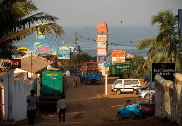 Calangute - My gunsteling strand op Goa 10175_1