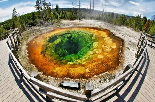 Por que os turistas escolhem Yellowstone?