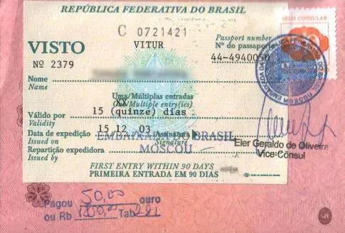 Visa to Brazil. Ohatrinona ary ny fomba hahazoana? 11592_2