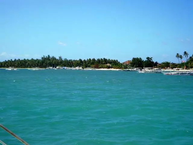 Panglao. Darên palm, diving û balkêş dirêj