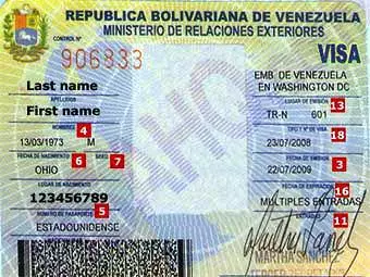 Ngaba ufuna i-visa ukuya eVenezuela?