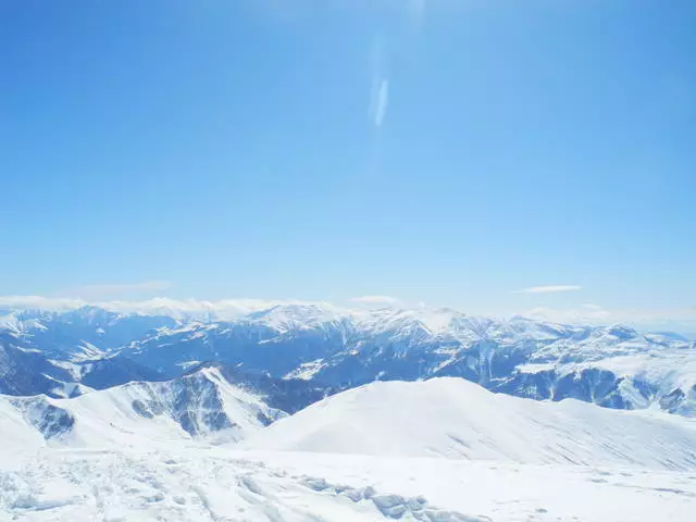 Snow-covered Gudauri. 12126_5