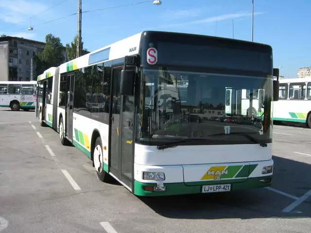 Publika transporto en Ljubljana