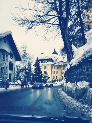 Žiemą rojuje arba kelionė į St. Moritz