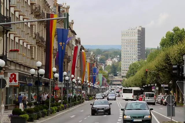 Endri-javatra amin'ny ambiny ao Wiesbaden