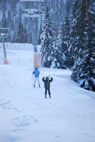 Kwitfiel - Mountain Skiing weg van die beskawing 14384_11