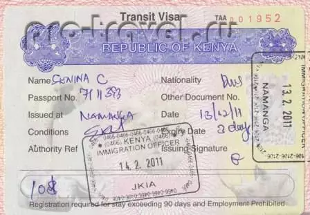 Kupata visa nchini Kenya. Visa gharama na nyaraka muhimu. 14624_2