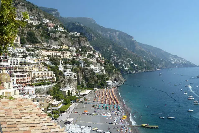 Positano პლაჟები