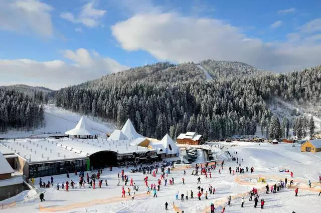 Resort ski Bukovel. Bagaimana untuk menyelamatkan. 15204_3