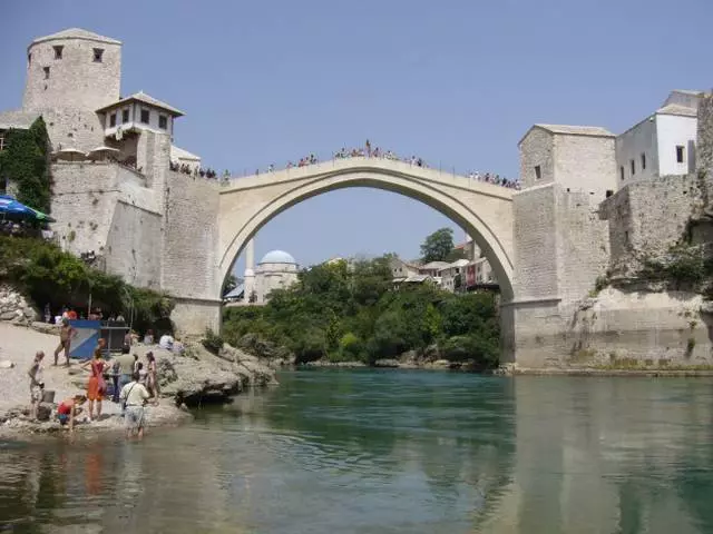 Hokker hotel is better om yn te bliuwen yn Mostar? 16331_1