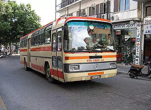 Transporte em Rhodes.