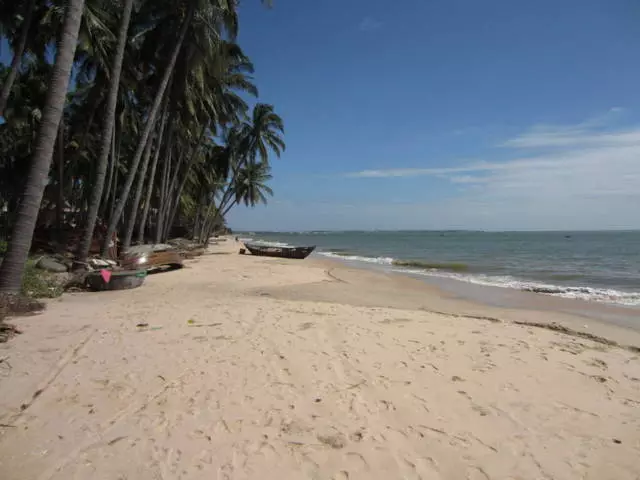 Nghỉ ngơi ở Muin: Chi phí của chuyến bay, thời gian di chuyển, chuyển nhượng.