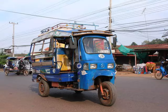 Ruhe in Pakse: Wie man komme und wie man sich um die Stadt bewegt? 19993_2