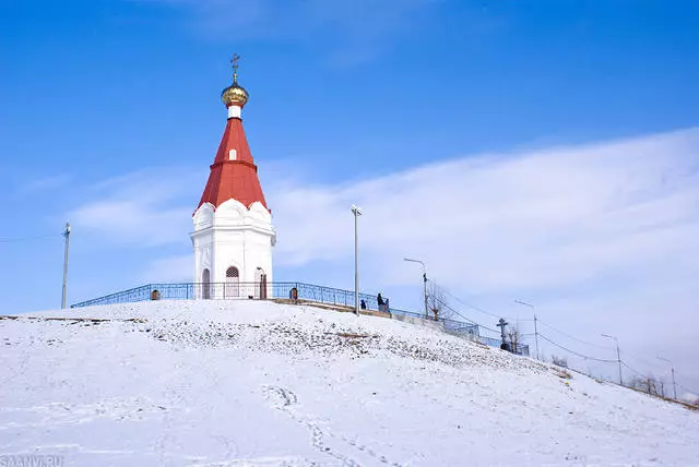 Chapel - Zencîreya navdar a Krasnoyarsk / nirxandinên di derbarê rêwîtiyê û balkêşên Krasnoyarsk de