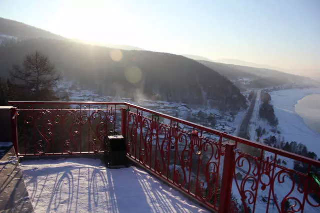 Plataforma de observación no Slsnenev Utem / Comentarios de Excursión e Visos Krasnoyarsk 24388_3