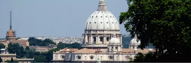 Nrọ m dị ogologo - dome nke katidral nke st. Peter na Rome / Nyocha nke Njem Na Nlegharị Rome 25050_1