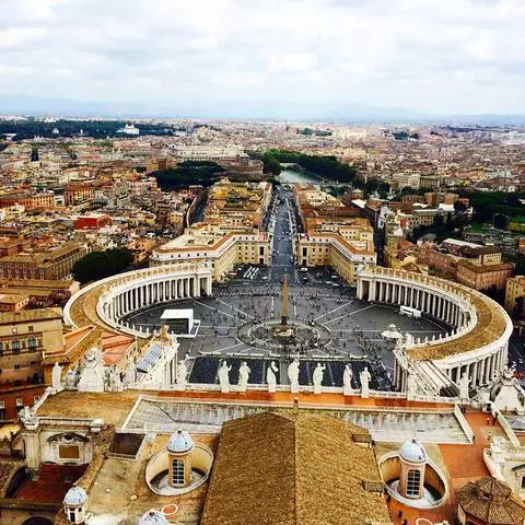 Min långa dröm - Dome av katedralen i St. Peter i Rom / Recensioner av turer och sevärdheter i Rom 25050_3