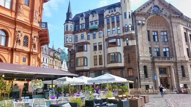 Riga sovjetiska och europeiska