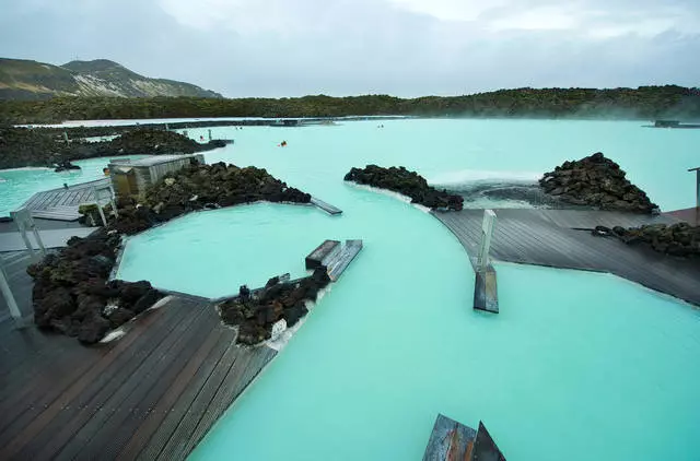 İslandiyada mavi lagoon