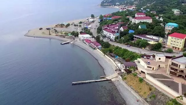 Min ferie i en bred stråle nær Novorossiysk