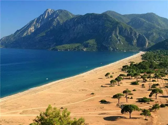 Pantai anu paling saé di Turki di Laut Tengah 30621_2