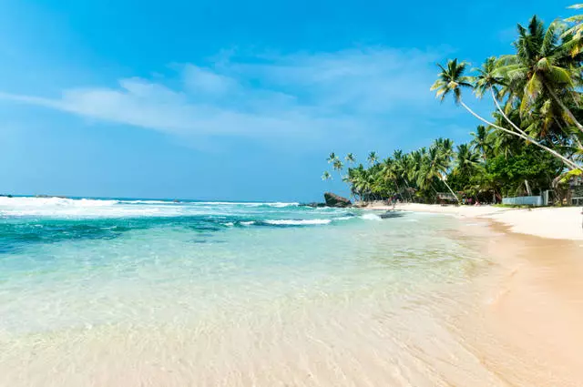 Praias máis populares e fermosas Sri Lanka