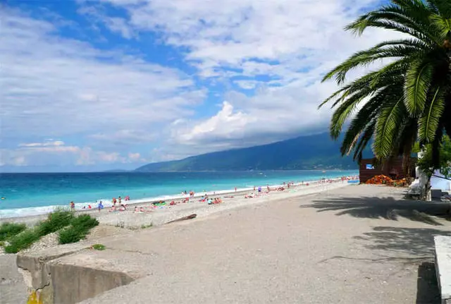 Pantai terbaik Abkhazia 31085_2