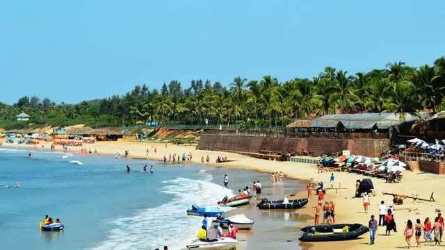 Cales das praias de Goa son chamadas 