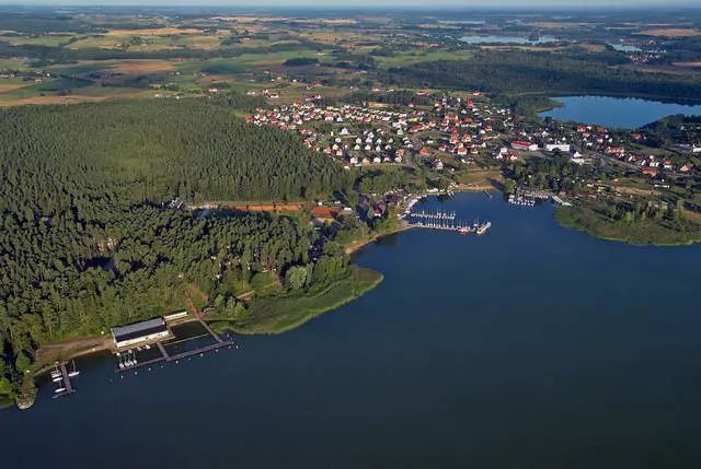 Mazur Lakes i Polen