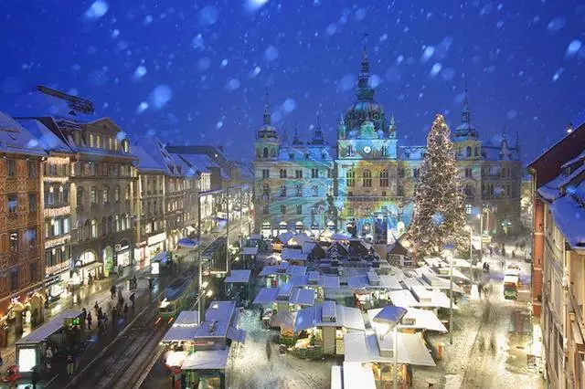 Hvilken tid er det bedre å hvile i Graz?