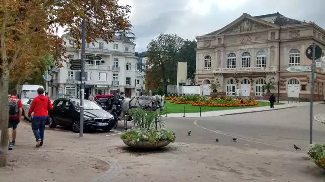 Sesa di baden-baden: naros sareng kontra. Naha éta bade baden-baden? 49324_1