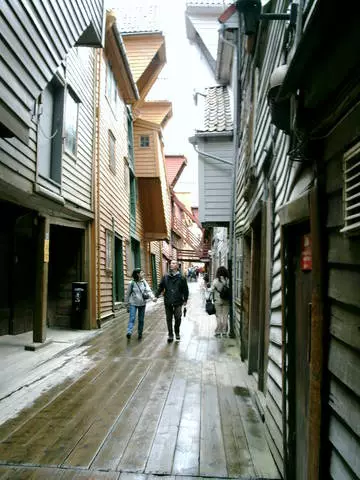 Bergen - Ilu ti Fjords ati ojo