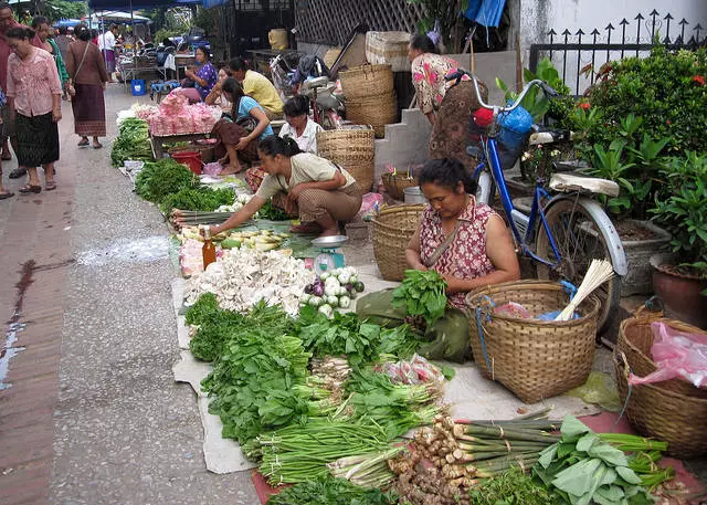 Ukuthenga kwiLuang Prabang. Ndingayithenga ntoni? Phi? Yimalini? 57353_11