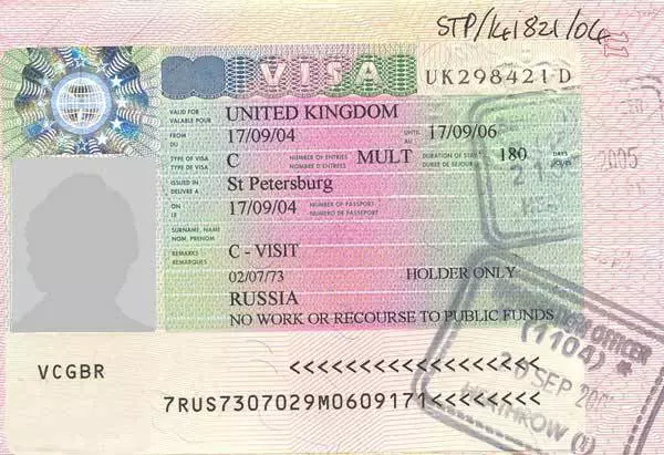 Visa till Storbritannien. Hur mycket är det och hur man får? 5788_3