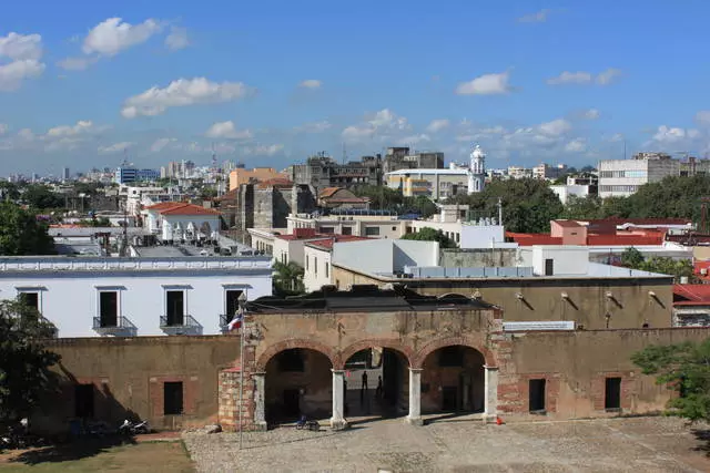 Vintage gumeysi gumeysi oo ku taal Santo Domingo