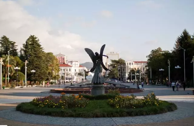 Batumi-Stad, wat ech wëll zréckkréien.