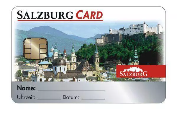 Discount City Map, Salzburg Card (Salber's Card)