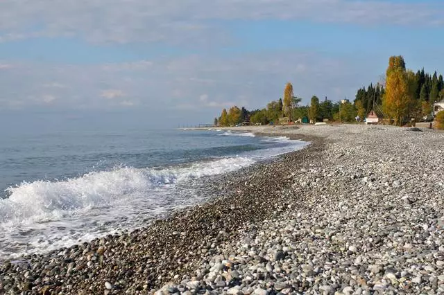 Sezonas atsipalaiduoti Zandripsh. Kada geriau eiti į 