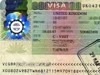 Kéngingkeun Visa ka Inggris. Biaya visa sareng dokumen anu diperyogikeun. 971_3